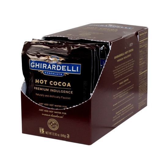 Ghirardelli Hot Cocoa Premium Indulgence; 22.5 Ounce; 6 Per Case