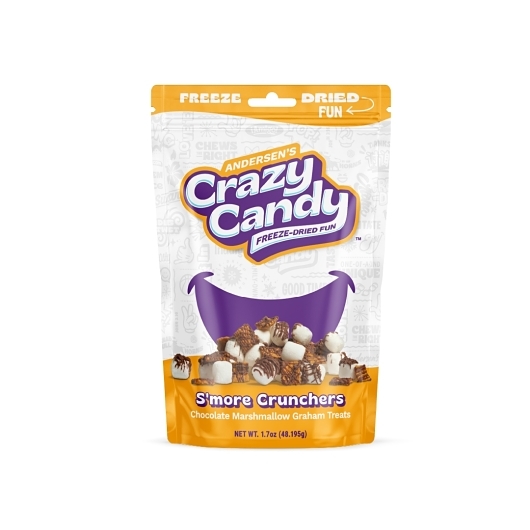 Crazy Candy Classic S'more Crunchers, 2.5 Ounce, 12