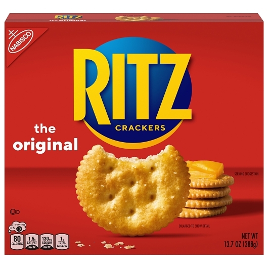 Ritz Nabisco Original Crackers; 13.7 Ounces; 12 Per Case