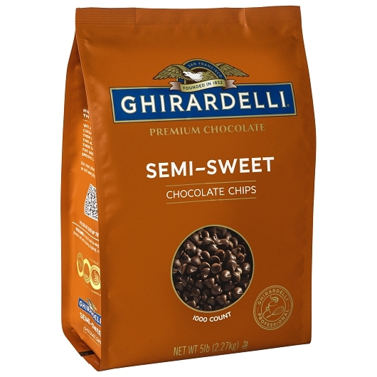 Ghirardelli Ssw Chocolatechips; 80 Ounce; 2 Per Case