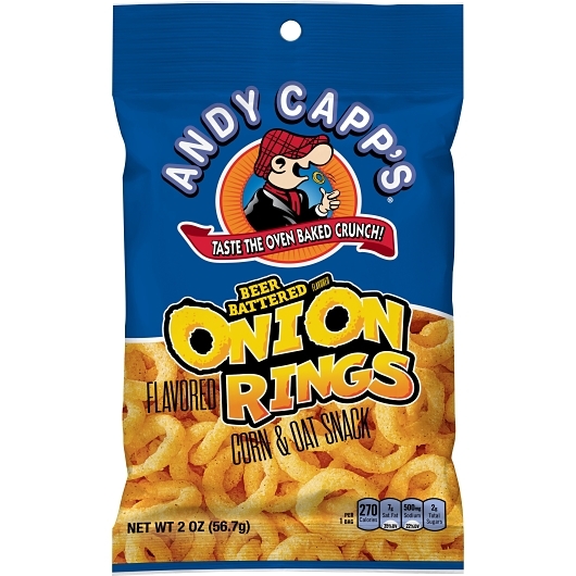 Andy Capp Beer Battered Onion Rings Baked; 2 Ounces; 12 Per Case