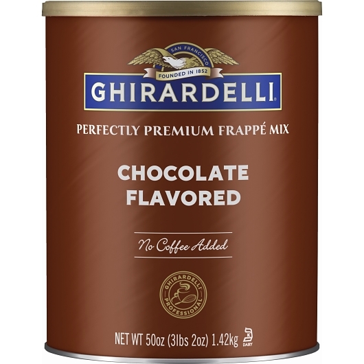 Ghirardelli Chocolate Flavor Frappe; 3.12 Pound; 6 Per Case