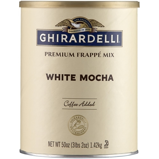 Ghirardelli White Mocha Frappe; 3.12 Pound; 6 Per Case