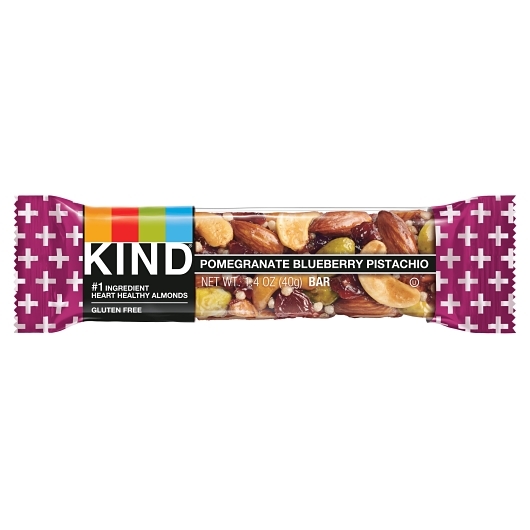 Kind Healthy Snacks Bar Pomegranate Blueberry Pistachio Bar 1.4 Ounces - 12 Per Pack - 6 Packs Per Case, 1.4 Ounce, 12 Per Box, 6 Per Case