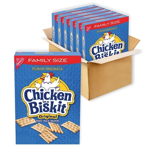 Chicken In A Biskit Crackers, 7.5 Ounces, 6 Per Case