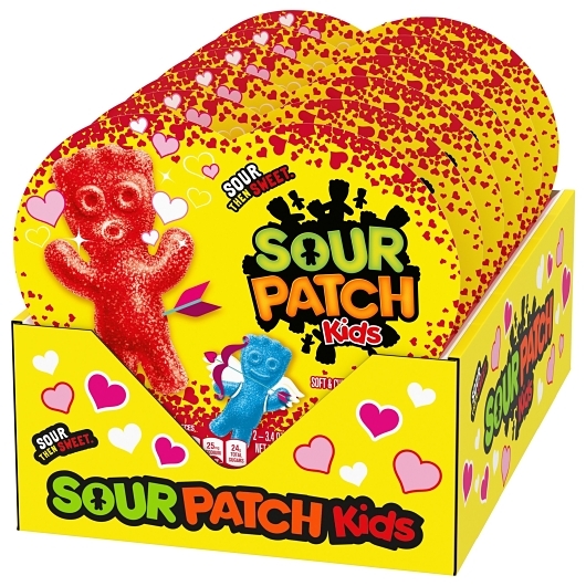 Sour Patch Kids Hearts, 6.8 Ounce, 6 Per Case