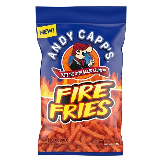 Andy Capp Fire Snacks; 3 Ounce; 12 Per Case