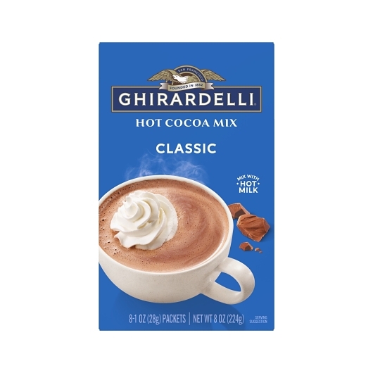 Ghirardelli Classic Hot Chocolate; 0.5 Pound; 8 Per Case