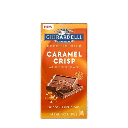 Ghirardelli Crispy Chocolate Caramel Bar; 0.22 Pound; 12 Per Case