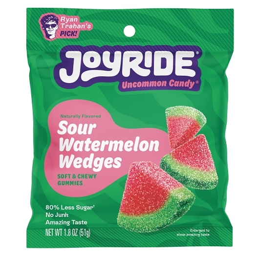 Joyride Sour Watermelon Wedges; 1.7 Ounce; 8 Per Pack; 8 Per Case