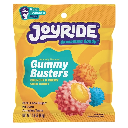 Joyride Crunchy Gummy Busters; 1.8 Ounce; 8 Per Pack; 8 Per Case