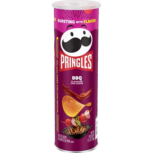 Pringles Bbq Potato Crisp, 5.5 Ounce, 14 Per Case