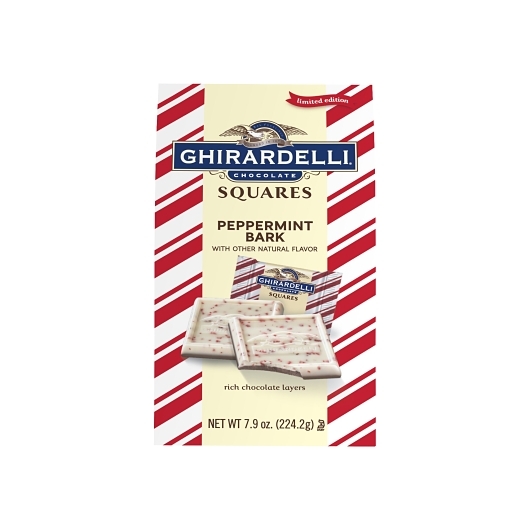 Ghirardelli Asorted Square Quart Pallet; 168 Count