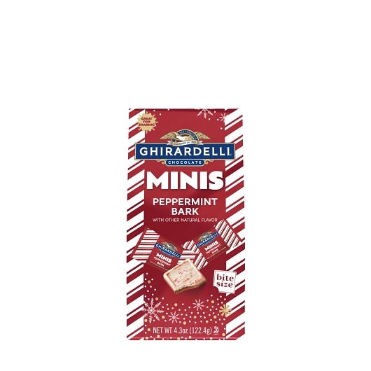 Ghirardelli Peppermint Bark Mini Bag; 0.268 Pound; 18 Per Case