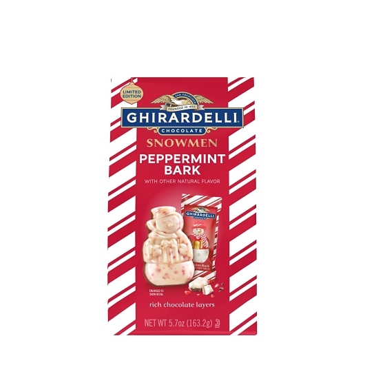 Ghirardelli Assorted Snowmen Bag Display; 72 Count
