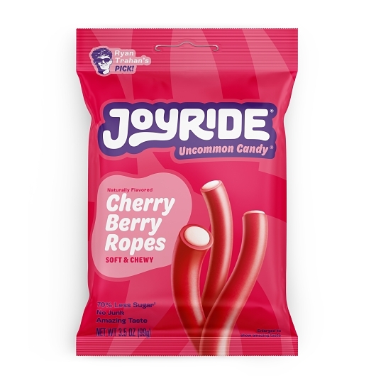 Joyride Cherry Berry Ropes; 3.5 Ounce; 10 Per Case