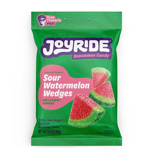 Joyride Sour Watermelon Wedges Low Sugar Case; 3.5 Ounce; 10 Per Case