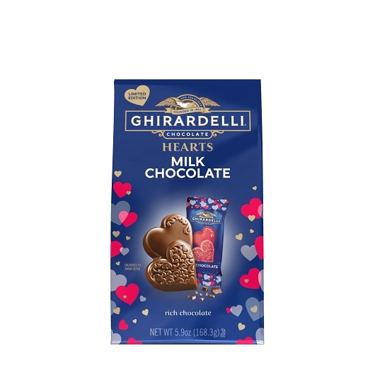 Ghirardelli Valentine's Day Heart Large; 0.37 Pound; 12 Per Case