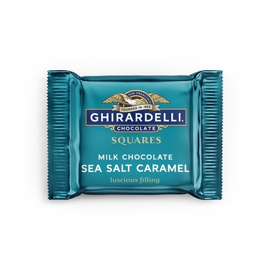 Ghirardelli Square Caddy Pallet; 0.5 Pound; 55 Per Pack; 12 Per Case
