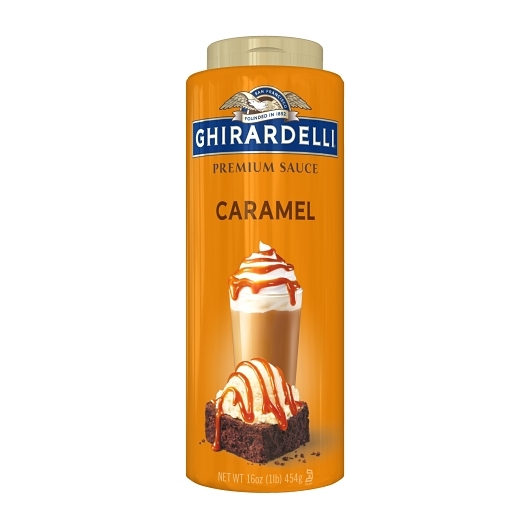 Ghirardelli Premium Caramel Sauce; 1 Pound; 6 Per Case
