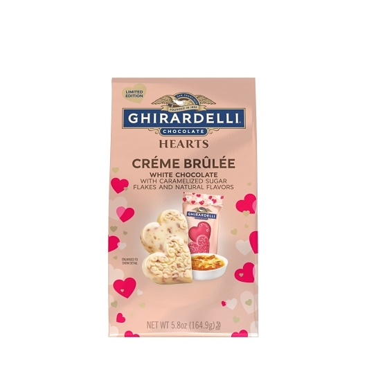 Ghirardelli White Chocolate Creme Brulee; 0.36 Pound; 12 Per Case