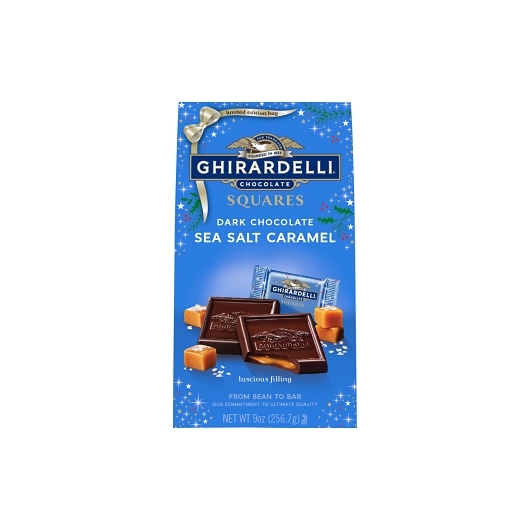 Ghirardelli Dark Chocolate Sea Salt Caramel; 0.57 Pound; 12 Per Case