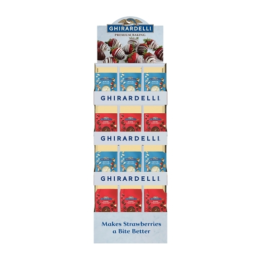 Ghirardelli Mixed Candymaking Display; 72 Count
