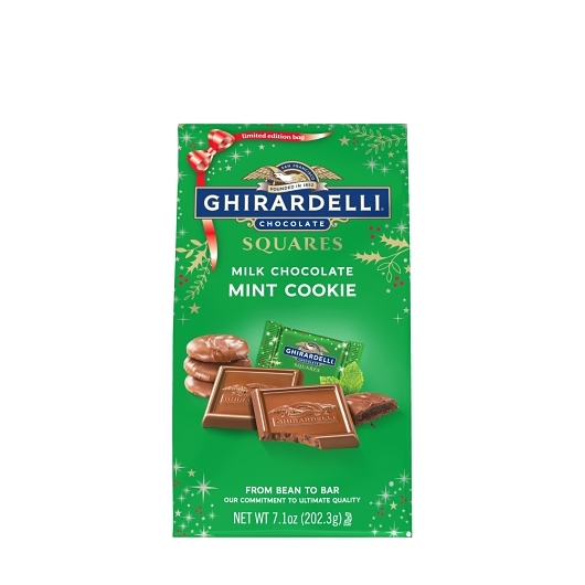 Ghirardelli Mint Cookie Square; 0.45 Pound; 12 Per Case