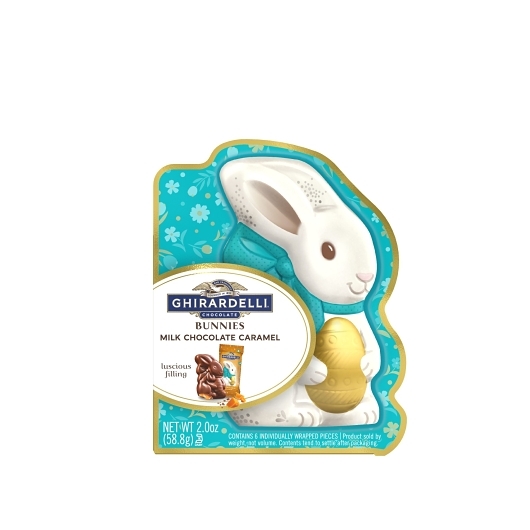 Ghirardelli Mcar Flatbread Bunny Gift; 2 Ounce; 12 Per Case