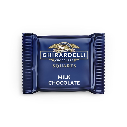 Ghirardelli Square Milk Chocolate Light Blue; 0.02 Pound; 540 Per Case