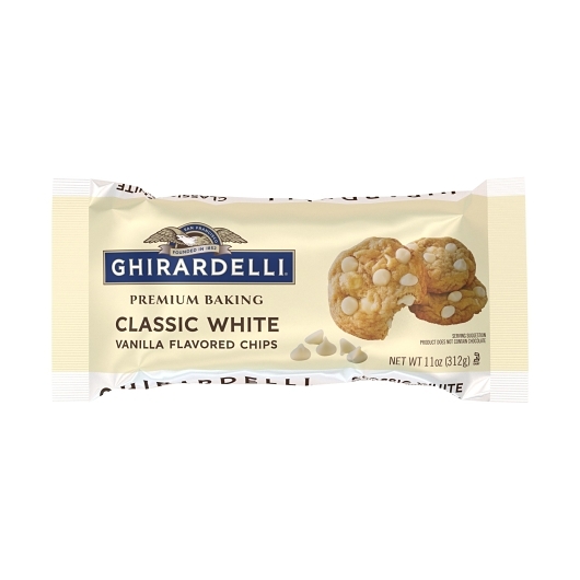 Ghirardelli Classic White Chips; 0.69 Pound; 12 Per Case