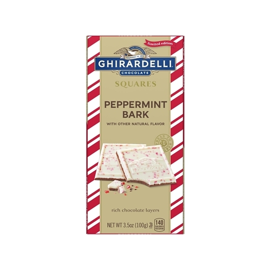 Ghirardelli Peppermint Bark Bar; 0.25 Pound; 16 Per Case