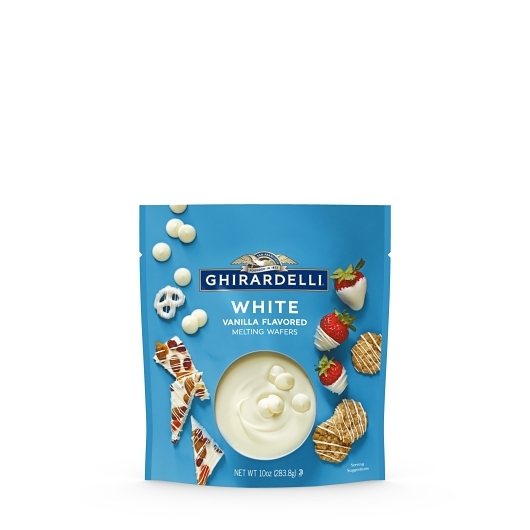 Ghirardelli White Candy Making Wafers; 0.65 Pound; 6 Per Case