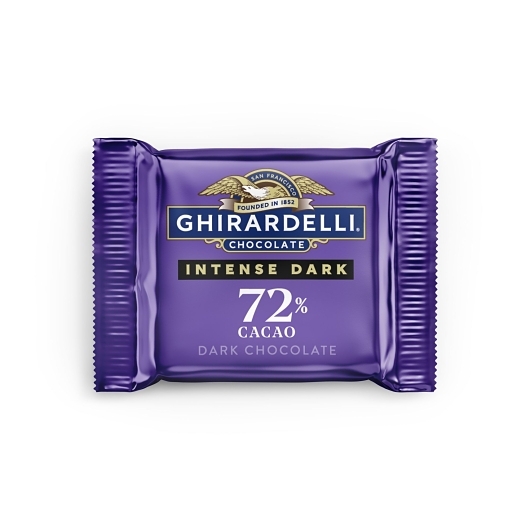 Ghirardelli 72% Cacao Dark Chocolate Intense Dark; 0.02 Pound; 540 Per Case