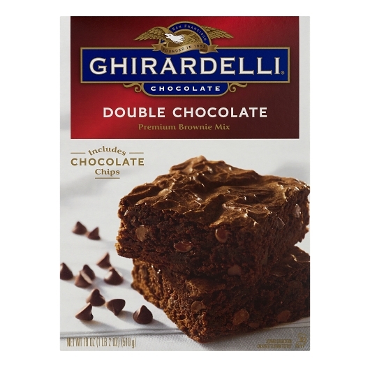 Ghirardelli Double Chocolate Brownie Brownie Mix; 18 Ounce; 12 Per Case