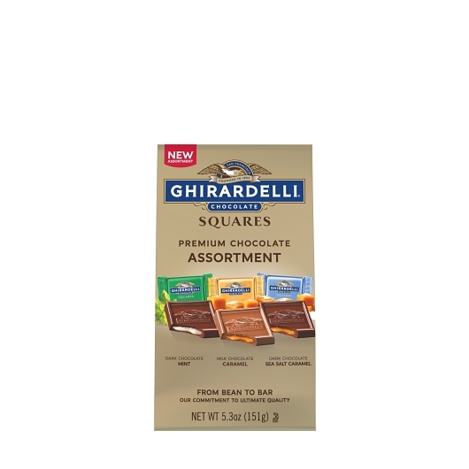 Ghirardelli Assorted Squares; 0.33 Pound; 6 Per Case