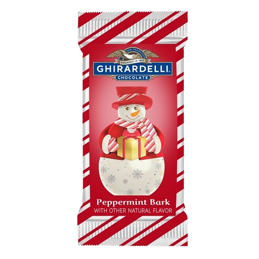 Ghirardelli Bark Snowmen; 10.58 Pound
