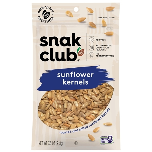 Snak Club Sunflower Kernels, 7.5 Ounce, 6 per case