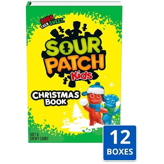 Sour Patch Kids Stocking Stuffer Book, 3.4 Ounce, 12 Per Case