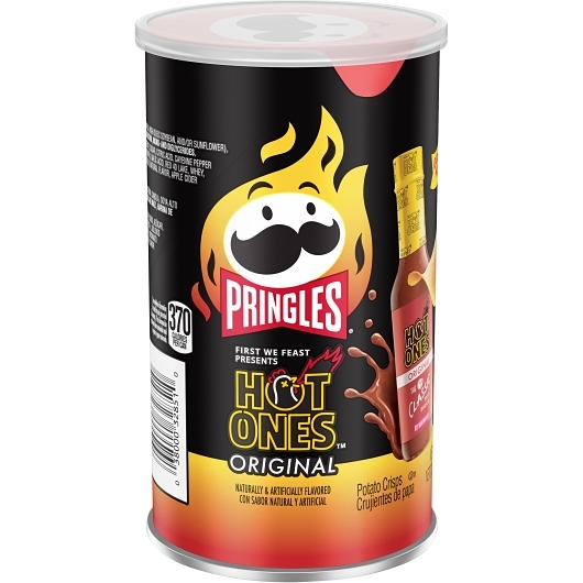 Pringles Hot One's Classic Crisps, 2.5 Ounce, 12 Per Case