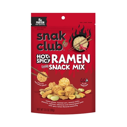 Snak Club Spicy Ramen Trail Mix, 3.5 Ounce, 6 per case
