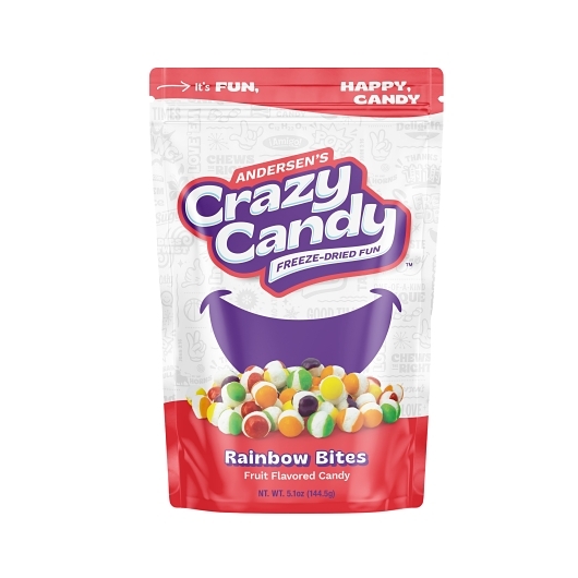 Crazy Candy Rainbow Bites, 5.1 Ounce, 12